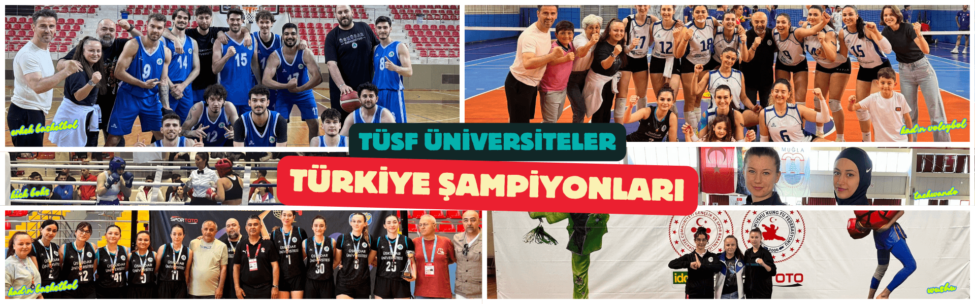TÜSF ÜNİVERSİTELER TÜRKİYE ŞAMPİYONLARI