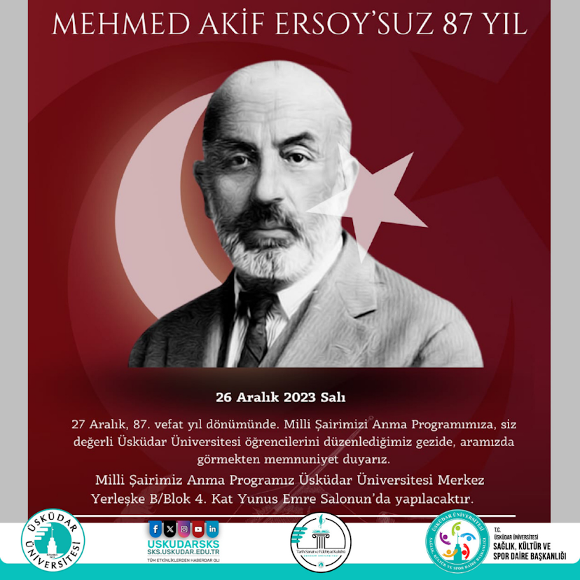 87 years without Mehmed Akifi Ersoy